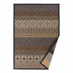 Béžový vzorovaný obojstranný koberec Narma Tidriku, 70 × 140 cm