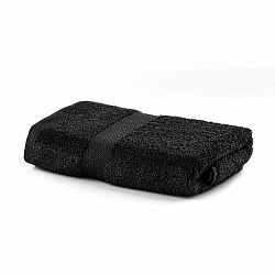 Čierny uterák DecoKing Marina, 50 × 100 cm