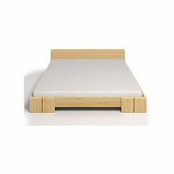 Dvojlôžková posteľ z borovicového dreva SKANDICA Vestre, 160 × 200 cm