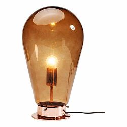 Oranžová stolová lampa Kare Design Bulb