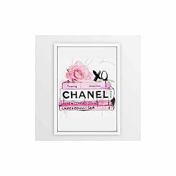Plagát v ráme Piacenza Art Books Chanel, 30 × 20 cm